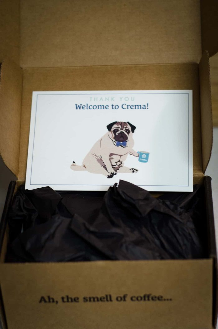 Unboxing Crema.co